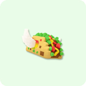 Taco Lucky Block Plush