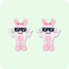 Boppin Bunny Plush 2PCS