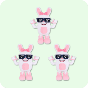 Boppin Bunny Plush 3PCS